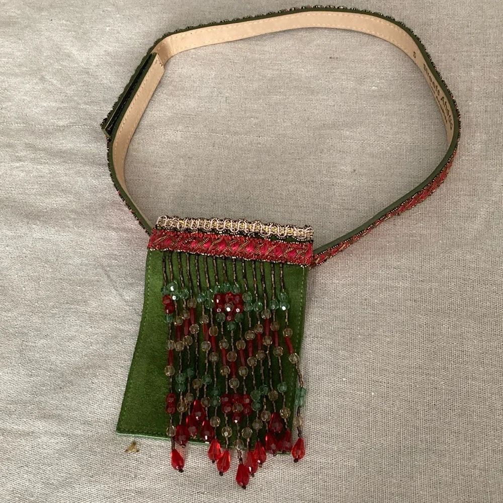 Vintage Rare find belt with removable pocket
